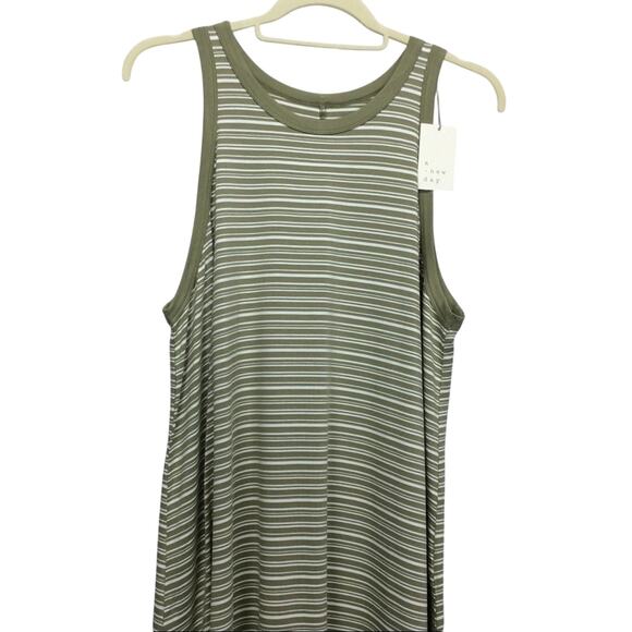 A New Day Women’s Tank Dress Boho Size 2XL Beach Cover Up Vacation Cruise Pool - Picture 5 of 7